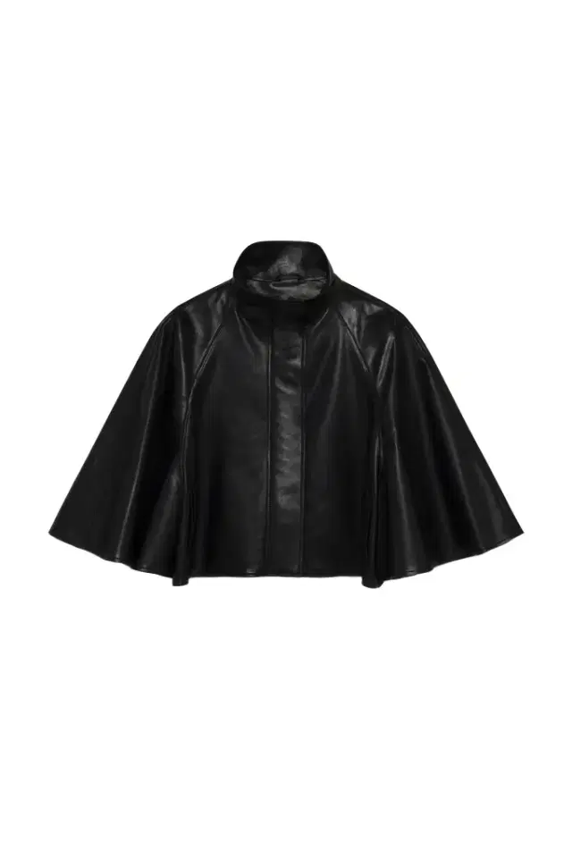 Orvik Leather Cape Jacket Orvik Leather Cape Jacket