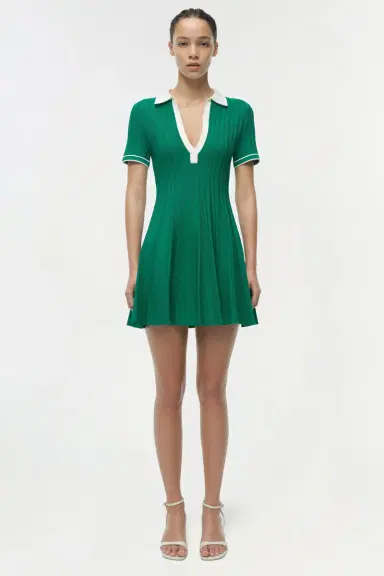 Simkhai Page Knit Polo Mini Dress | Thumbnail 6