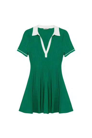 Simkhai Page Knit Polo Mini Dress | Thumbnail 1