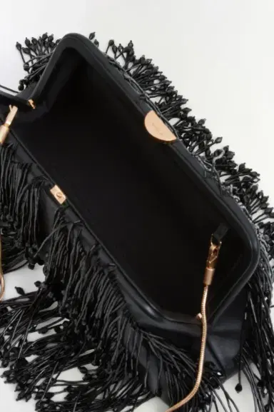 Simkhai Pia Beaded Fringe Clutch | Thumbnail 5
