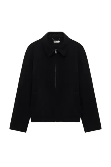 Simkhai Quinn Zip Front Wool Jacket | Thumbnail 1 Simkhai Quinn Zip Front Wool Jacket | Thumbnail 1