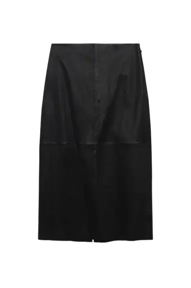 Simkhai Raven Leather Pencil Skirt | Thumbnail 1