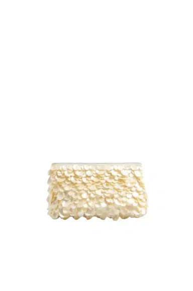 Simkhai Reese Natural Shell Beaded Clutch | Thumbnail 1