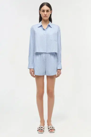 Simkhai Renata Cotton Shirt | Thumbnail 6