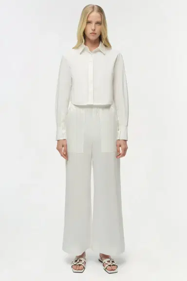 Simkhai Renata Cropped Shirt | Thumbnail 6 Simkhai Renata Cropped Shirt | Thumbnail 6