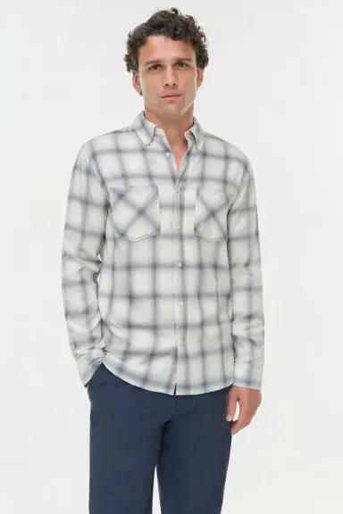 Simkhai Rennick Plaid Shirt | Thumbnail 3
