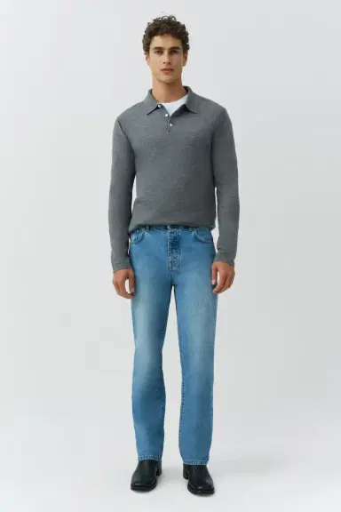 Simkhai Reynolds Knit Polo | Thumbnail 2 Simkhai Reynolds Knit Polo | Thumbnail 2