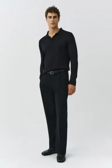 Simkhai Reynolds Knit Polo | Thumbnail 3 Simkhai Reynolds Knit Polo | Thumbnail 3