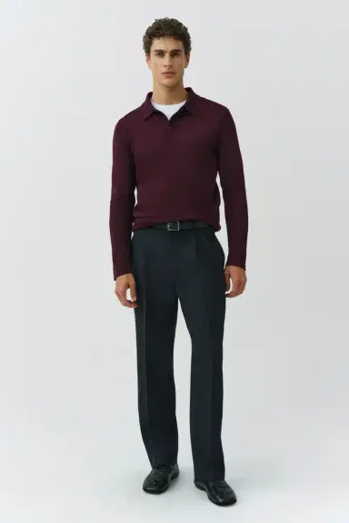 Simkhai Reynolds Knit Polo | Thumbnail 2 Simkhai Reynolds Knit Polo | Thumbnail 2