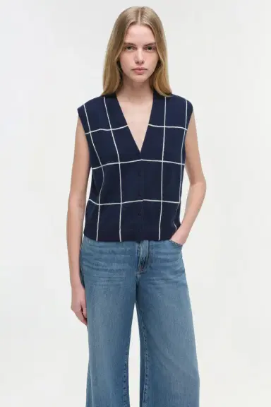 Simkhai Rozzi Cashmere Vest | Thumbnail 3 Simkhai Rozzi Cashmere Vest | Thumbnail 3