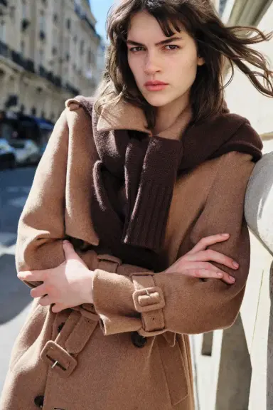 Simkhai Rumi Belted Wool Coat | Thumbnail 2 Simkhai Rumi Belted Wool Coat | Thumbnail 2