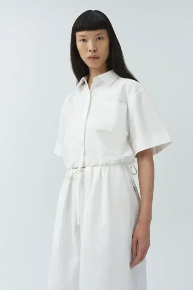 Simkhai Ryett Cropped Shirt | Thumbnail 3 Simkhai Ryett Cropped Shirt | Thumbnail 3