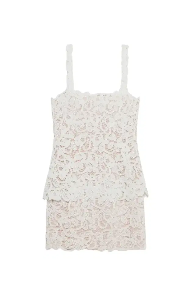 Simkhai Rylin Floral Raffia Mini Dress