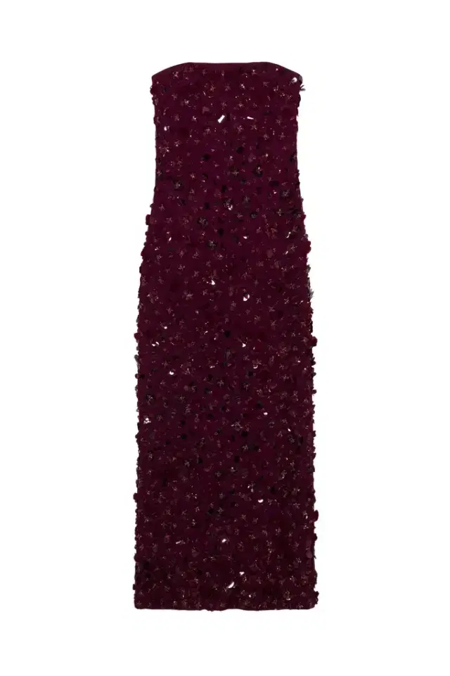 Simkhai Serafina Strapless Embellished Gown