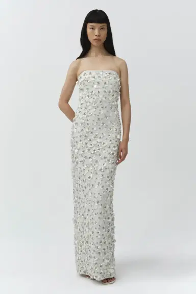 Simkhai Serafina Strapless Embellished Gown | Thumbnail 3 Simkhai Serafina Strapless Embellished Gown | Thumbnail 3