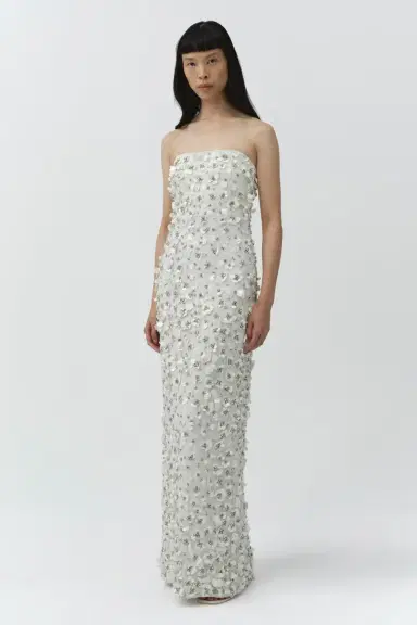 Simkhai Serafina Strapless Embellished Gown | Thumbnail 5 Simkhai Serafina Strapless Embellished Gown | Thumbnail 5