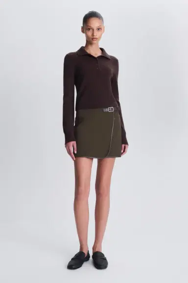 Simkhai Sheridan Mini Skirt | Thumbnail 2 Simkhai Sheridan Mini Skirt | Thumbnail 2
