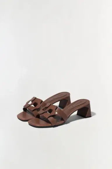 Simkhai Simkhai Monogram Block Heel Sandal | Thumbnail 5 Simkhai Simkhai Monogram Block Heel Sandal | Thumbnail 5