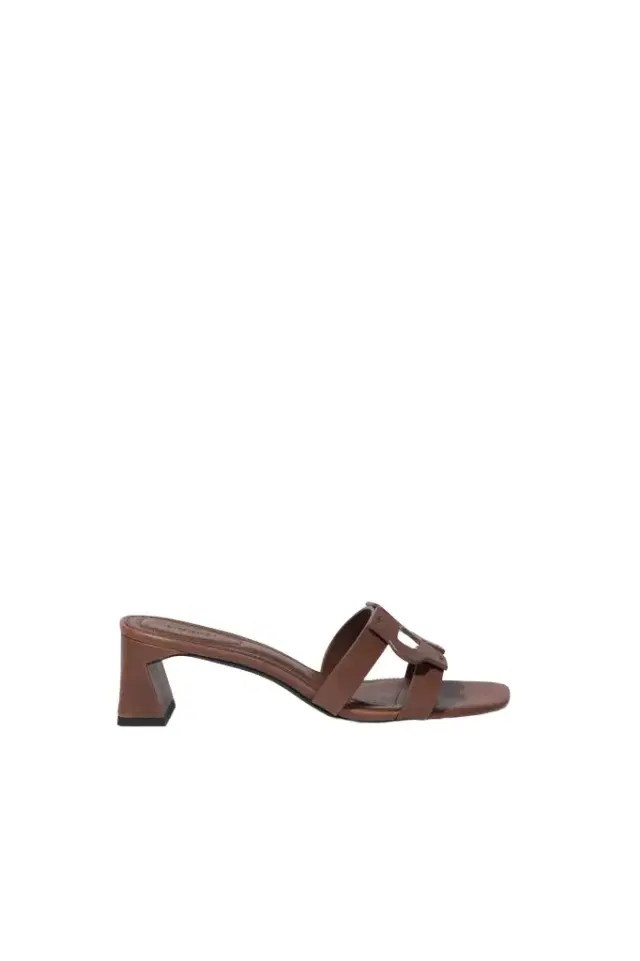 Simkhai Monogram Block Heel Sandal