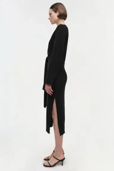 Simkhai Skyla Cotton Cashmere Dress | Thumbnail 4 Simkhai Skyla Cotton Cashmere Dress | Thumbnail 4