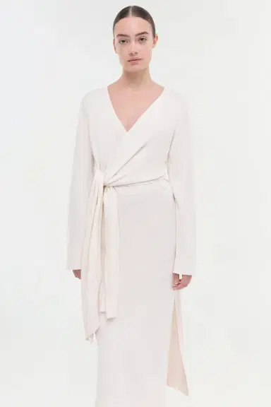 Simkhai Skyla Cotton Cashmere Dress | Thumbnail 3 Simkhai Skyla Cotton Cashmere Dress | Thumbnail 3