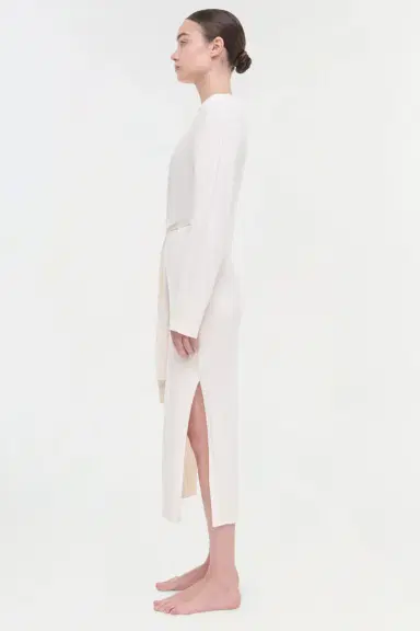 Simkhai Skyla Cotton Cashmere Dress | Thumbnail 4 Simkhai Skyla Cotton Cashmere Dress | Thumbnail 4