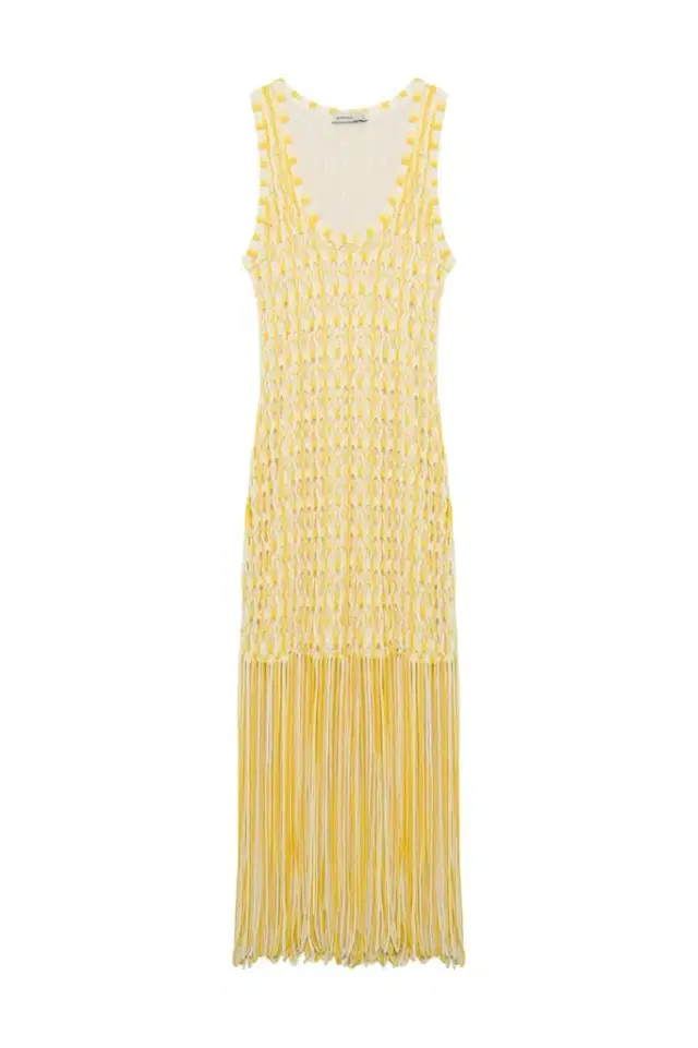 Simkhai Sonia Fringe Knit Dress