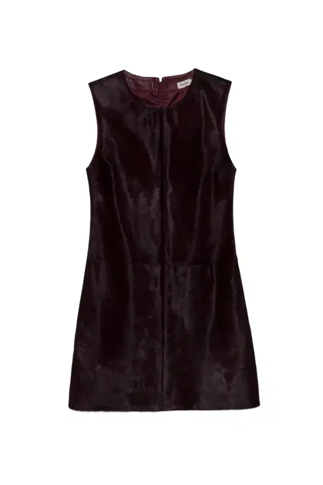 Simkhai Sonoma Calf Hair Mini Dress