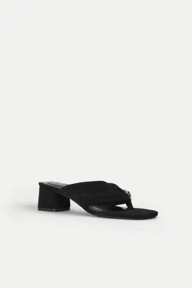 Simkhai Stella Suede Block Heel | Thumbnail 2 Simkhai Stella Suede Block Heel | Thumbnail 2