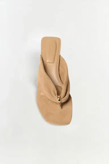 Simkhai Stella Suede Block Heel | Thumbnail 3 Simkhai Stella Suede Block Heel | Thumbnail 3