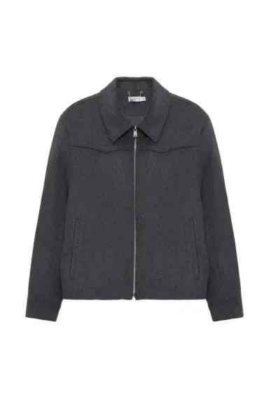 Simkhai Sterling Zip Front Wool Jacket | Thumbnail 1 Simkhai Sterling Zip Front Wool Jacket | Thumbnail 1