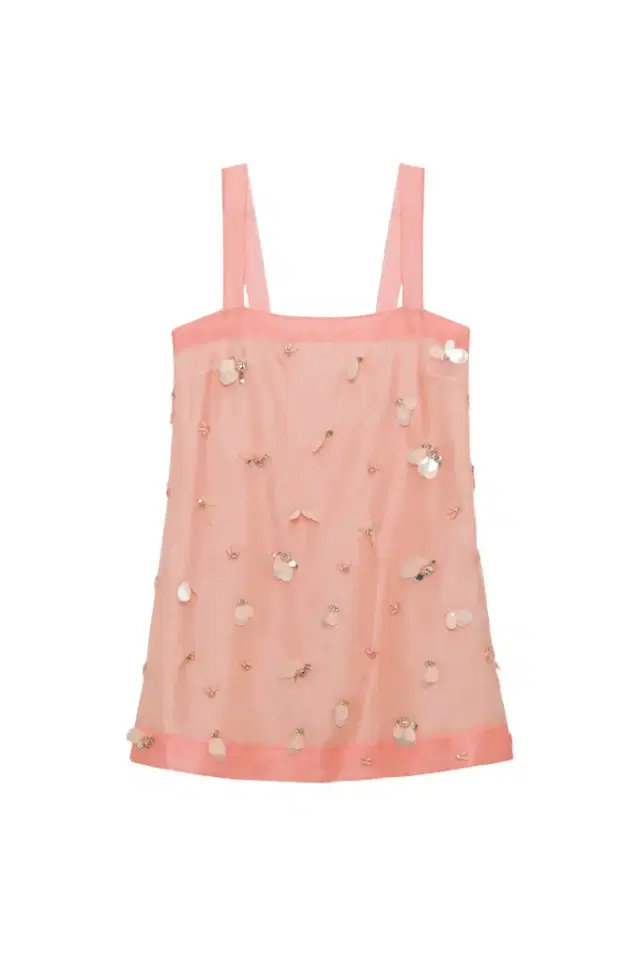 Simkhai Sumi Embellished Organza Mini Dress