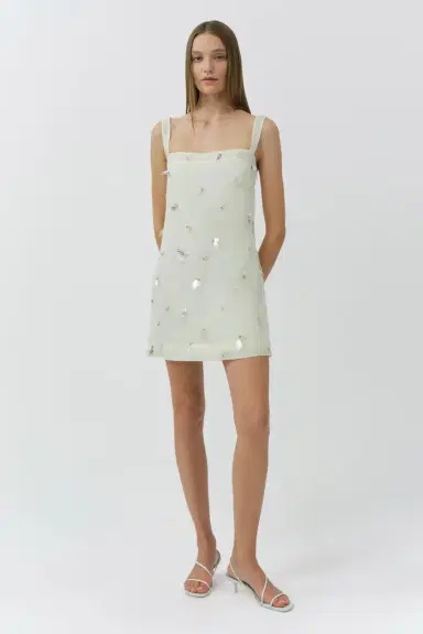 Simkhai Sumi Embellished Organza Mini Dress | Thumbnail 2