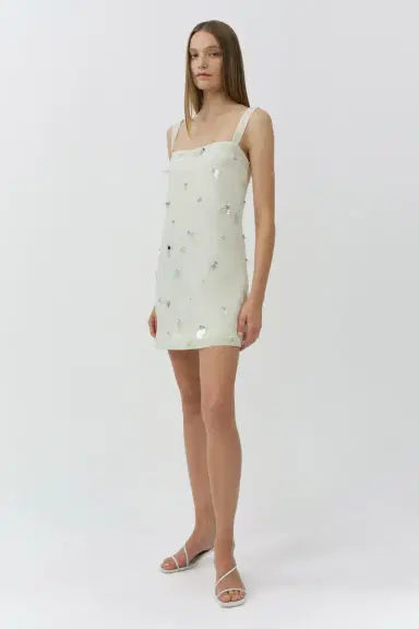 Simkhai Sumi Embellished Organza Mini Dress | Thumbnail 4