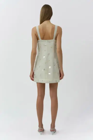 Simkhai Sumi Embellished Organza Mini Dress | Thumbnail 5