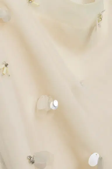 Simkhai Sumi Embellished Organza Mini Dress | Thumbnail 6