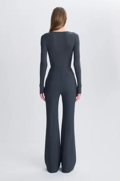 Simkhai Susanne Silk Cashmere Henley Bodysuit | Thumbnail 5 Simkhai Susanne Silk Cashmere Henley Bodysuit | Thumbnail 5