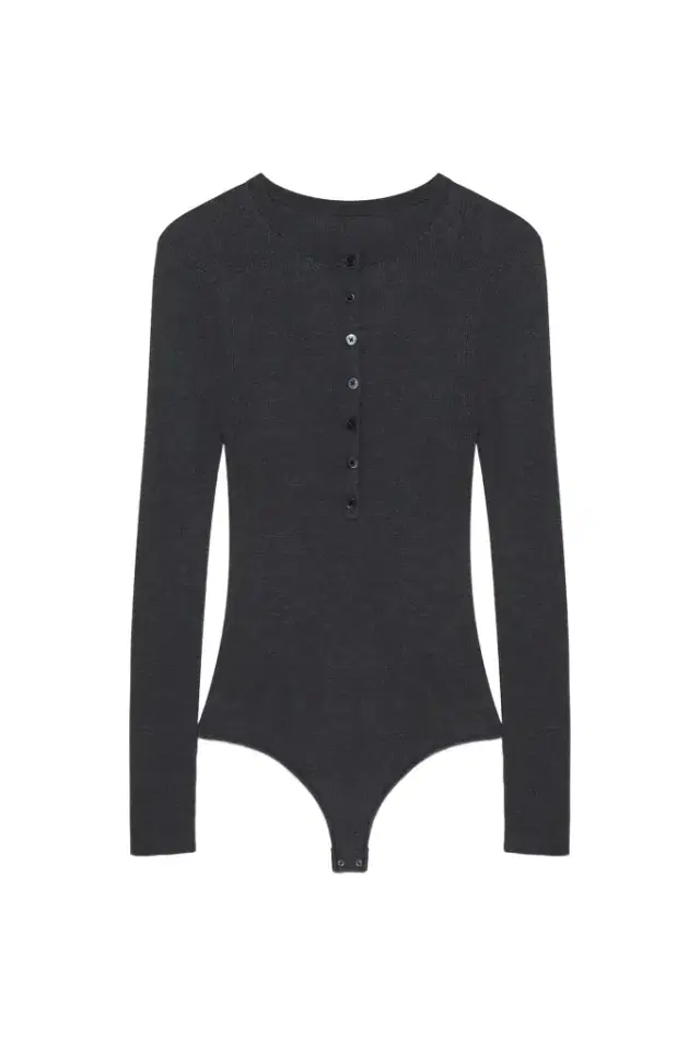 Simkhai Susanne Silk Cashmere Henley Bodysuit