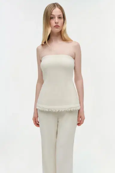 Simkhai Theodora Strapless Top | Thumbnail 3