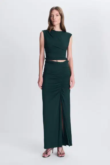 Simkhai Valen Draped Jersey Top | Thumbnail 2 Simkhai Valen Draped Jersey Top | Thumbnail 2