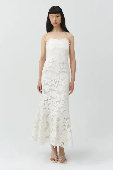 Simkhai Valletta Strapless Embroidered Dress | Thumbnail 2