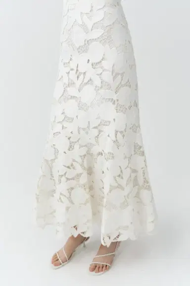 Simkhai Valletta Strapless Embroidered Dress | Thumbnail 6