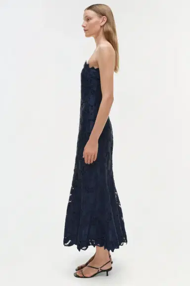 Simkhai Valletta Strapless Embroidered Dress | Thumbnail 4