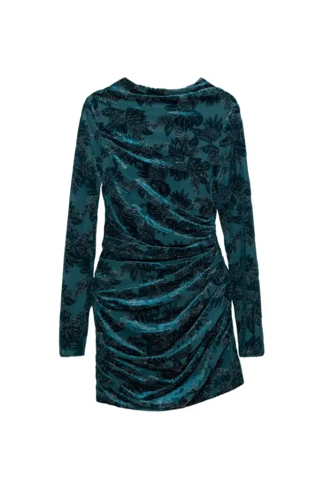 Simkhai Vallyn Floral Velvet Mini Dress