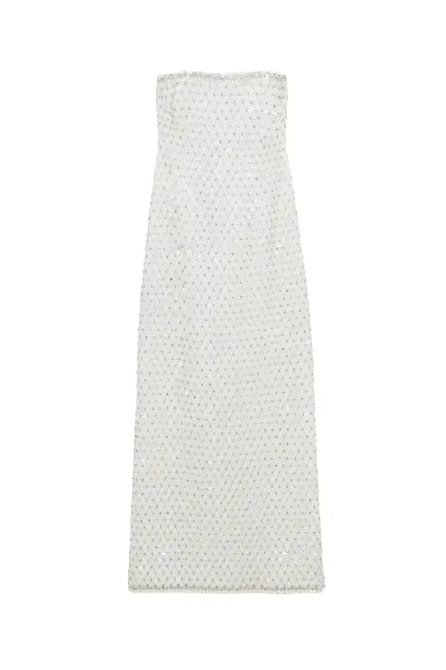 Vanessa Embellished Bustier Midi Dress Vanessa Embellished Bustier Midi Dress