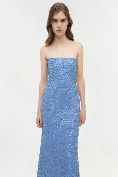Simkhai Vanessa Embellished Bustier Midi Dress | Thumbnail 3 Simkhai Vanessa Embellished Bustier Midi Dress | Thumbnail 3