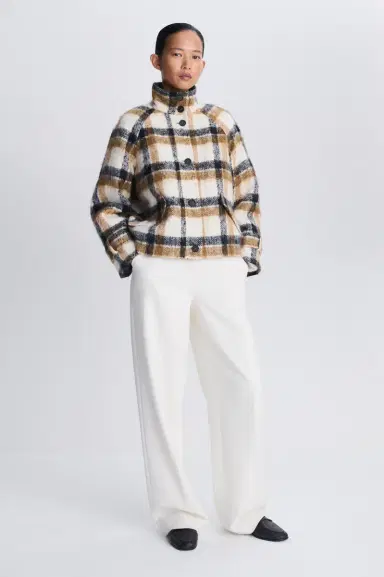 Simkhai Virelle Plaid Jacket | Thumbnail 2 Simkhai Virelle Plaid Jacket | Thumbnail 2