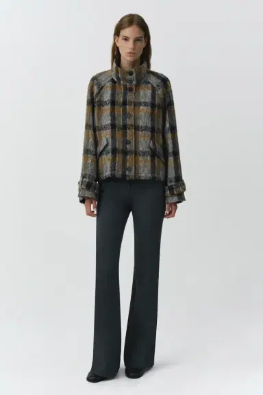 Simkhai Virelle Plaid Jacket | Thumbnail 2 Simkhai Virelle Plaid Jacket | Thumbnail 2
