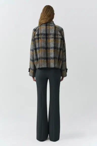 Simkhai Virelle Plaid Jacket | Thumbnail 5 Simkhai Virelle Plaid Jacket | Thumbnail 5