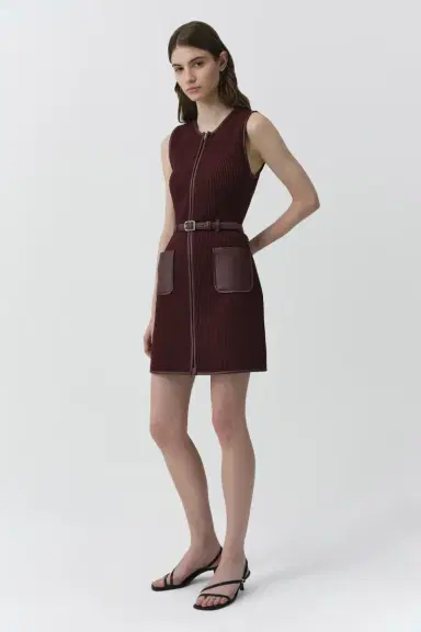 Simkhai Viretta Knit Mini Dress | Thumbnail 4 Simkhai Viretta Knit Mini Dress | Thumbnail 4